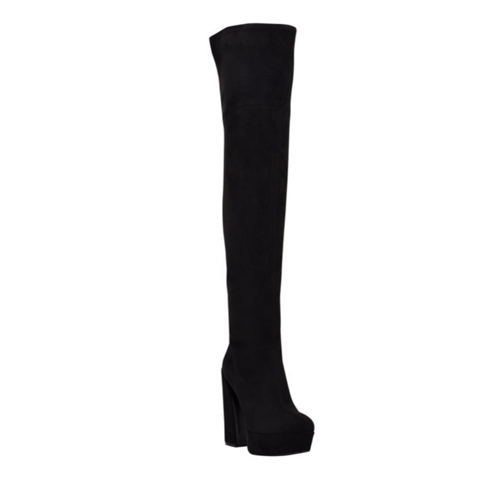 Guess Black Over-the-Knee Boots